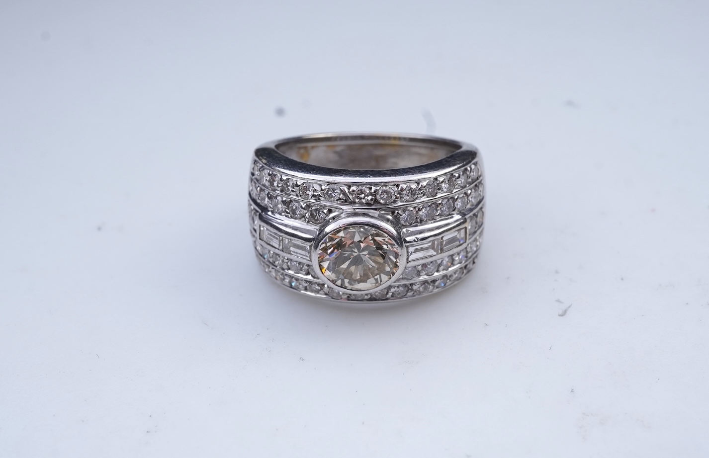 A diamond ring